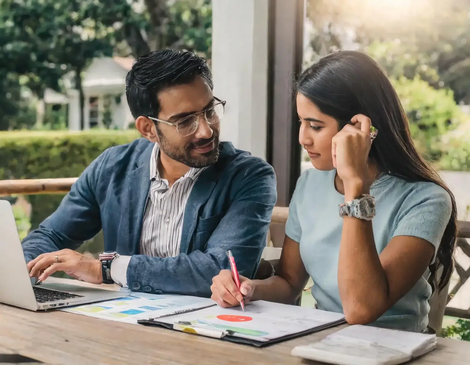 Essential Guide To Delayed Closing Compensation 17 Firefly A Frustrated Couple Sitting At A Table Filled With Paperwork Looking At A Calendar With A C B