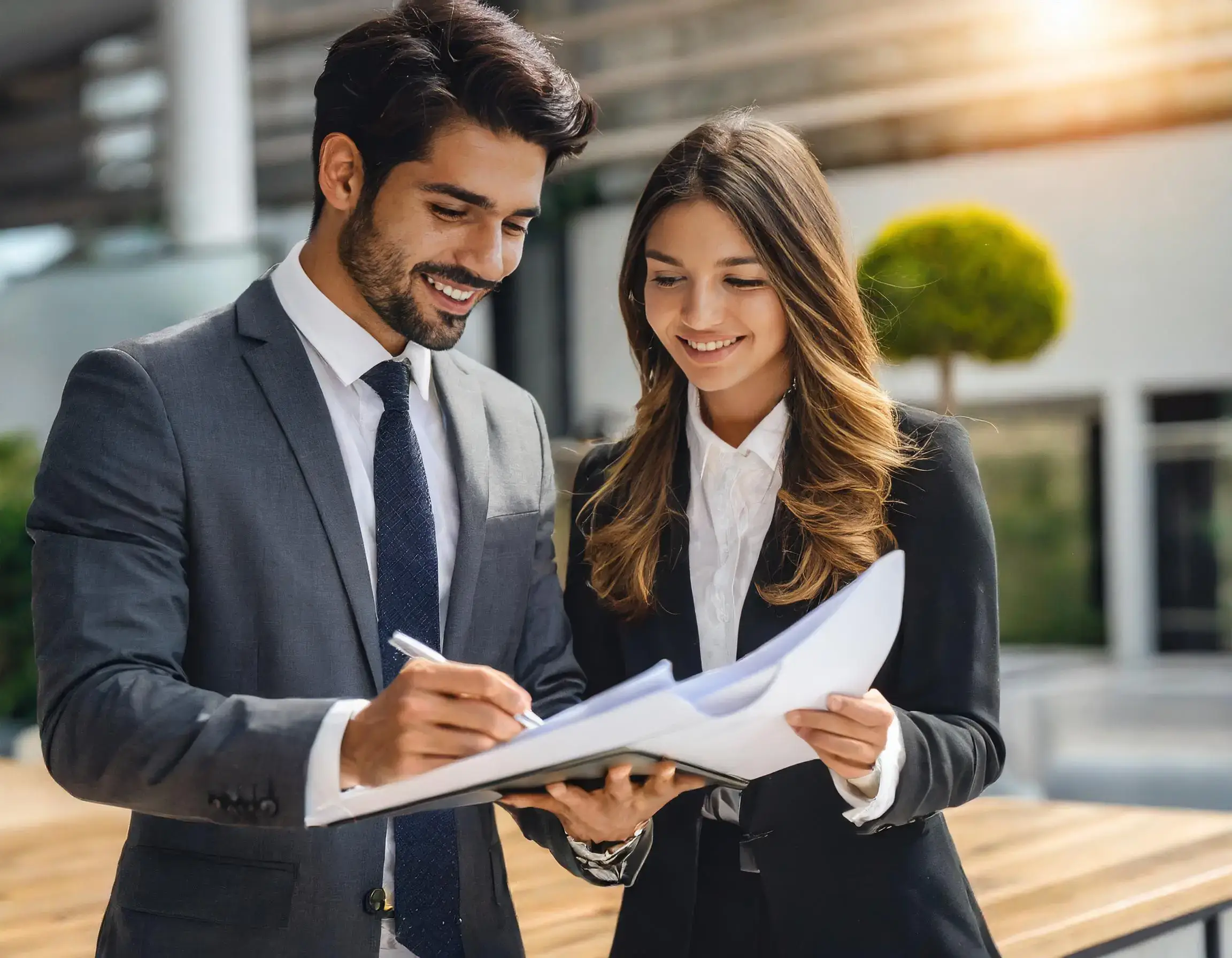 Who Signs First At Closing: Buyer Or Seller? 2 Who Signs First At Closing: Buyer Or Seller? 1 Firefly Photo Of A Real Estate Agent Or Attorney Reviewing Documents A Close Up Shot Of A Real Esta B