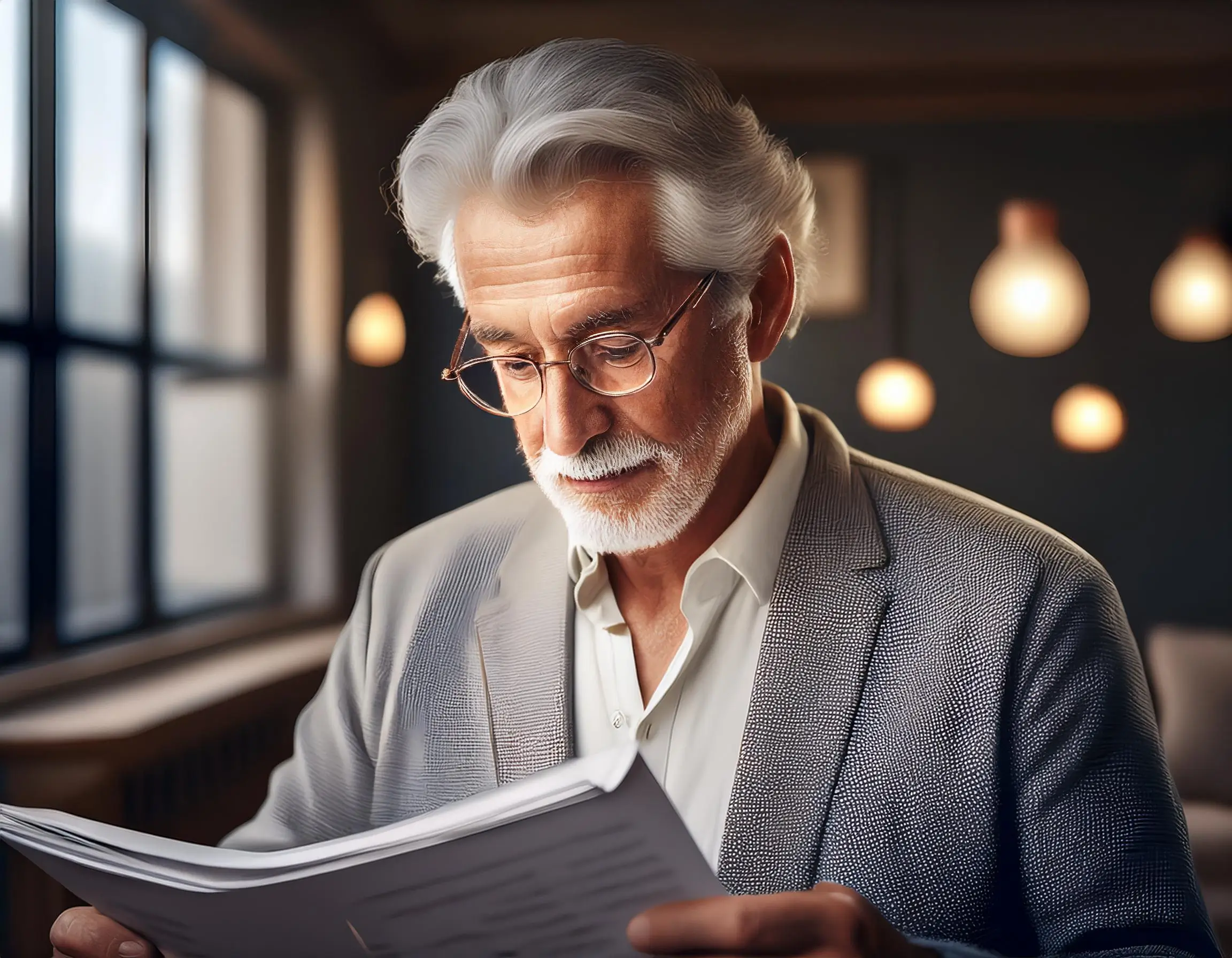 What You Need To Make A Will 1 Firefly A Depiction Of An Elderly Person Reviewing Their Estate Plan 61495
