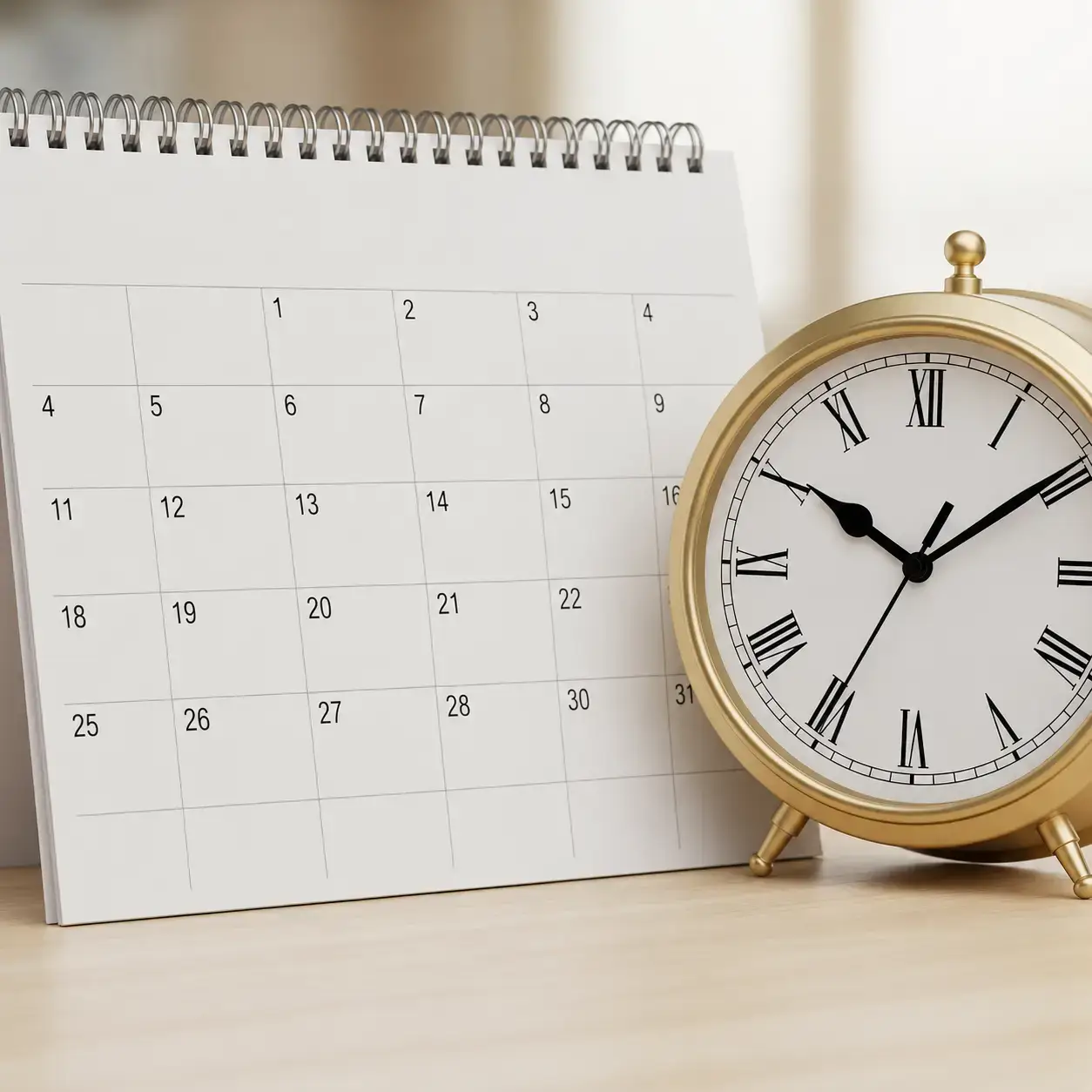 How Long Does Closing On A House Take 2 A Calendar And Clock To Illustrate Typical House Closing Timelines And The Factors That Influence Them