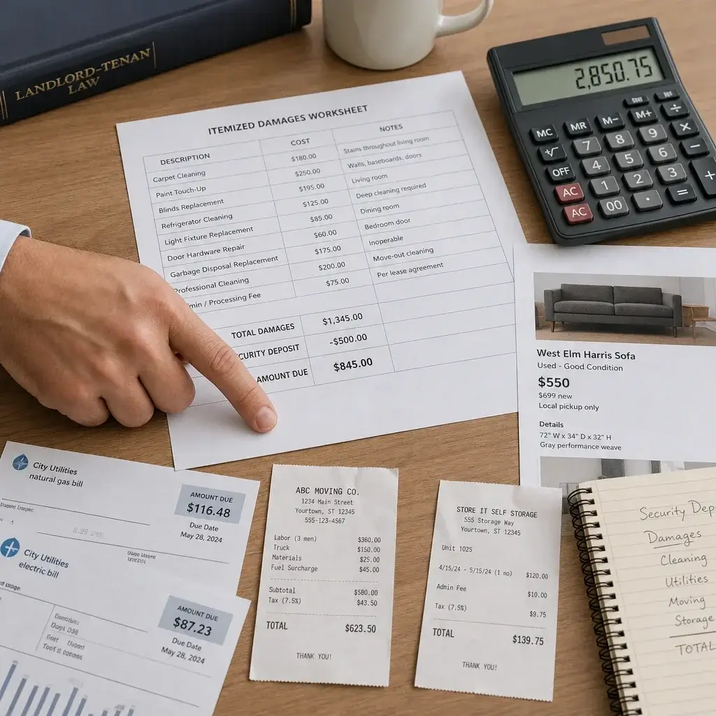 Breach Of Real Estate Contract In Ontario: Buyer, Seller, Deposit &Amp; Remedies 4 Damages Calculations And Receipts Showing Losses Beyond The Deposit.