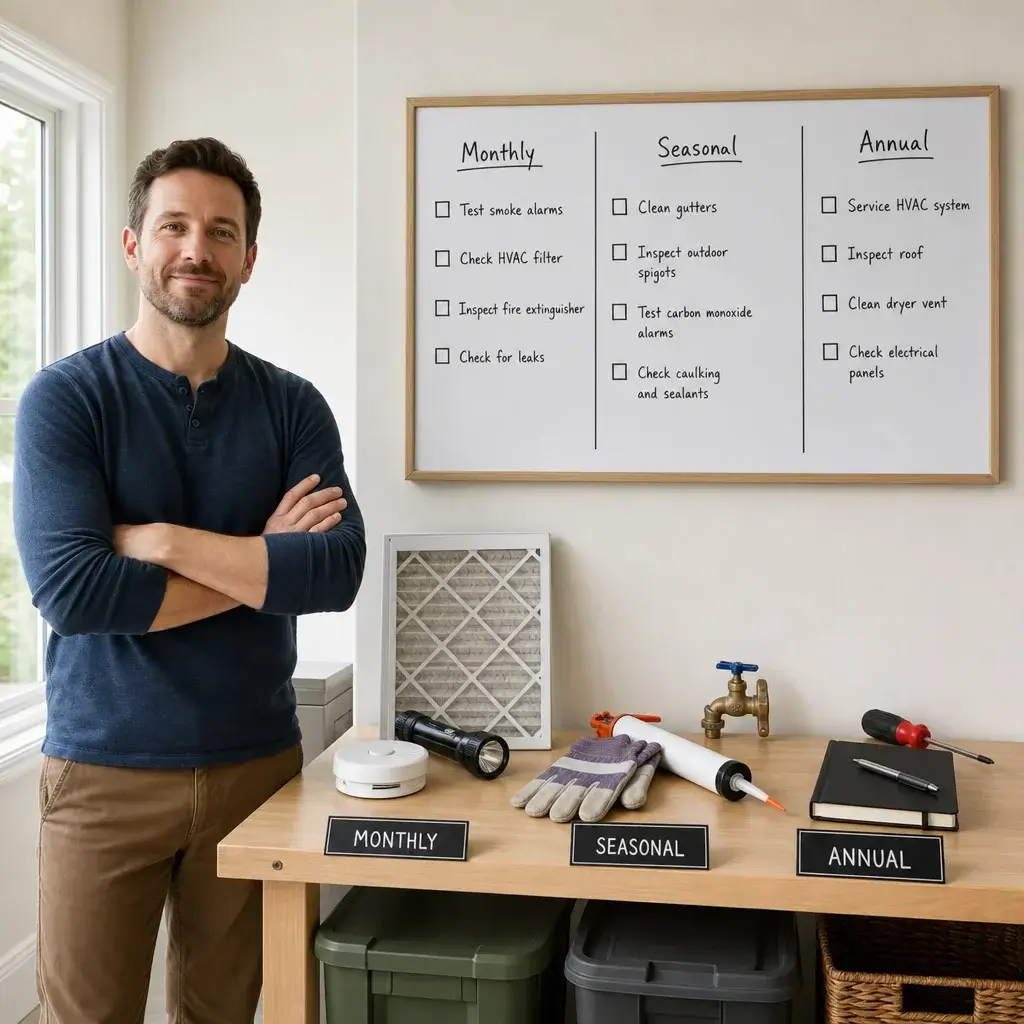 Annual House Maintenance Checklist: Monthly, Seasonal &Amp; Yearly Tasks 17 Annual House Maintenance Checklist At A Glance 2076