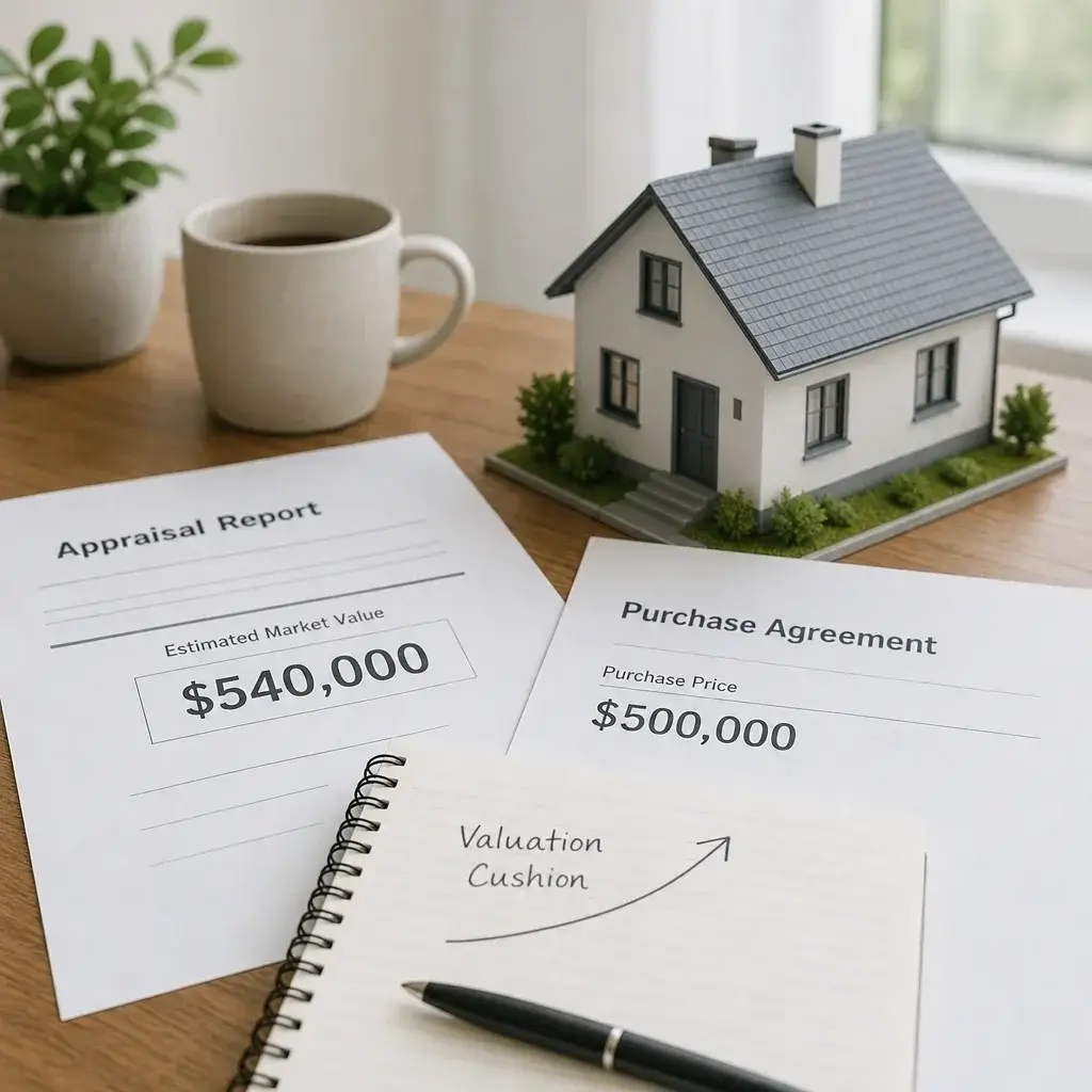 Home Appraisal When Buying A House In Ontario: Process, Cost &Amp; Low Appraisal Options 8 A Higher Appraisal Than Purchase Price Shown As A Modest Valuation Cushion.