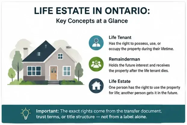 Life Estate Tax Basis In Ontario: What Homeowners Should Know 1 Life Estate Ontario Key Concepts